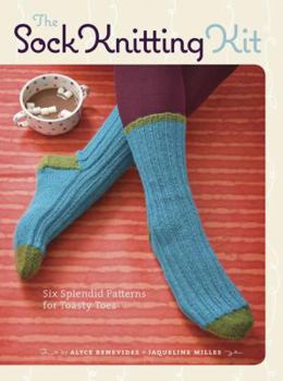 Paperback The Sock Knitting Kit: Six Splendid Patterns for Toasty Toes Book
