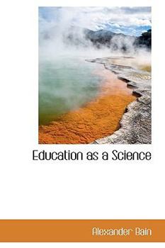 Paperback Education as a Science Book