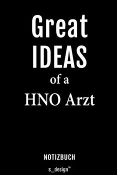 Notizbuch für HNO Ärzte / HNO Arzt / HNO Ärztin: Originelle Geschenk-Idee [120 Seiten liniertes blanko Papier] (German Edition)