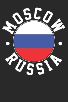 Paperback Notebook: Moscow Dot Grid 6x9 120 Pages Book