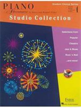 Paperback Faber Piano Adventures - Student Choice Series: Studio Collection Level 4 Book