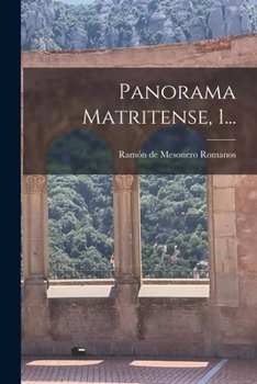 Paperback Panorama Matritense, 1... [Spanish] Book
