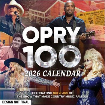 Calendar Grand OLE Opry 2026 Wall Calendar Book