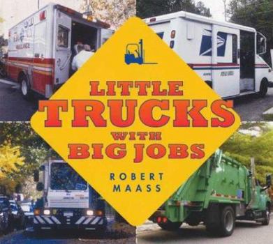 Hardcover Little Trucks with Big Jobs Book