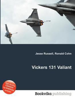 Paperback Vickers 131 Valiant Book