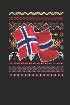 Ugly Christmas Sweater - Norway: Dotted Bullet Notebook – Christmas Gift for Kids, Women, Men Girls And Boys