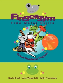 Paperback Fingergym Fine Motor Skills School Readiness Program Book