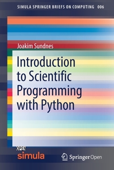 Paperback Introduction to Scientific Programming with Python Book