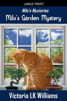 Paperback Milo's Garden Mystery [Large Print] Book