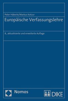 Hardcover Europaische Verfassungslehre [German] Book