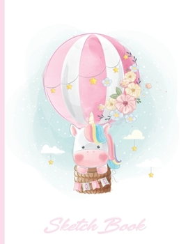 Sketch Book: for Girls | Elephant mother and daughter Pink Cover Drawing book Sketchbook Journal & Notebook | 8.5x11 inches| for drawing, painting, sketching and doodling