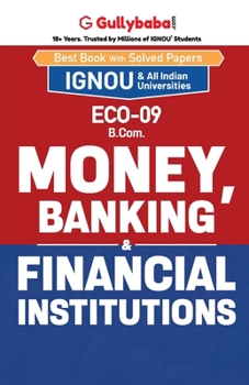 ECO-09 Money, Banking and Financial Institutions