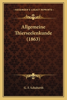 Paperback Allgemeine Thierseelenkunde (1863) [German] Book