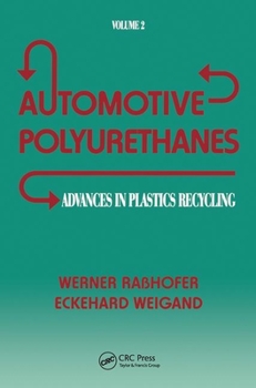 Hardcover Advances in Plastics: Automotive Polyurethanes, Volume II Book