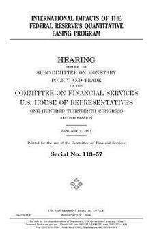 Paperback International impacts of the Federal Reserve's quantitative easing program Book