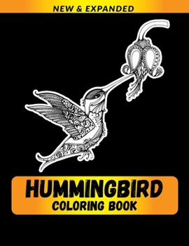Paperback Hummingbird Coloring Book: Stress Relieving Designs Coloring Book For Adults Book