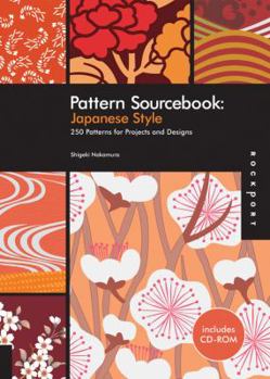 Paperback Pattern Sourcebook: Japanese Style: 250 Patterns for Projects and Designs Book