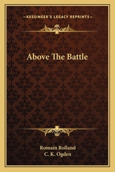 Paperback Above The Battle Book