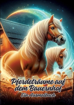 Paperback Pferdeträume auf dem Bauernhof: Ein Ausmalbuch [German] Book