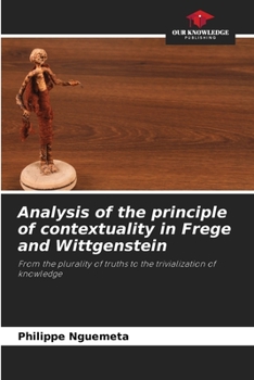 Paperback Analysis of the principle of contextuality in Frege and Wittgenstein Book