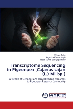 Paperback Transcriptome Sequencing in Pigeonpea [Cajanus cajan (L.) Millsp.] Book