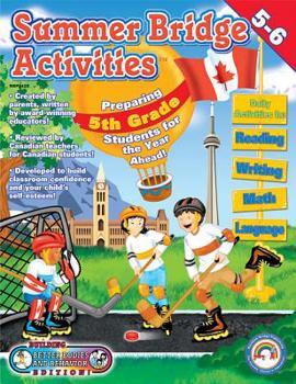 Paperback Summer Bridge Activities(r), Grades 5 - 6: Canadian Edition Book