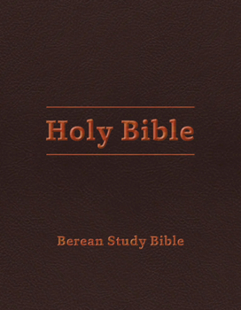 Berean Study Bible (Burgundy LeatherLike)