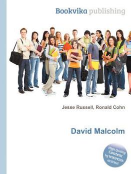 Paperback David Malcolm Book