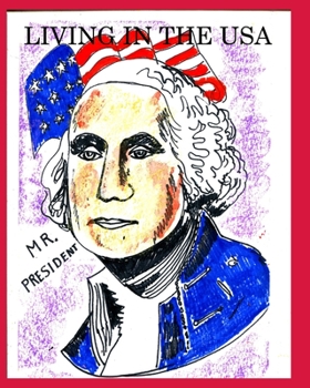 Paperback Living in the USA: USA Book