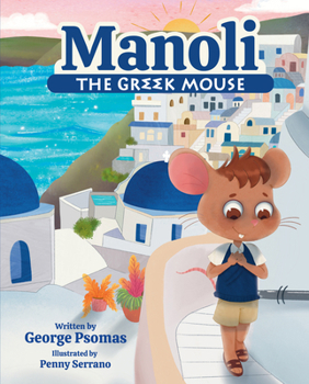 Hardcover Manoli the Greek Mouse Book