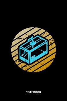 3D Printing Art Graphic Notebook: 3D Printing Graphic Art Lined Pages Maker Notebook / Journal Gift (6 x 9 - 110 lined pages)