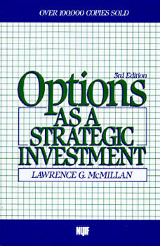 Paperback Options as a Strategic Investment, Third Edition: Third Edition Book