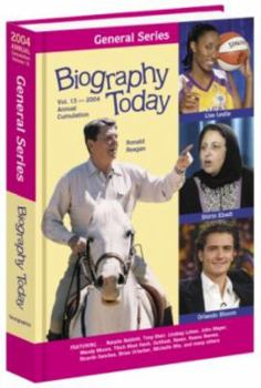 Hardcover Biography Today 2004 Annual Cumulation Book