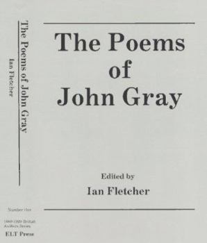 Hardcover The Poems of John Gray Book