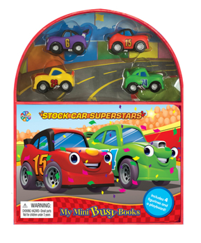 Misc. Stock Car Superstars Mini Busy Books Book