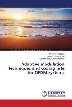 Paperback Adaptive modulation techniques and coding rate for OFDM systems Book