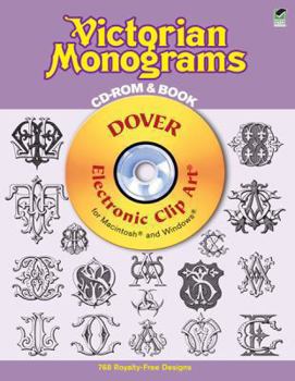 Paperback Victorian Monograms Book