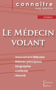 Paperback Fiche de lecture Le Médecin volant de Molière (Analyse littéraire de référence et résumé complet) [French] Book