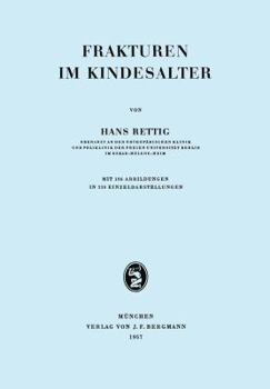 Paperback Frakturen Im Kindesalter [German] Book