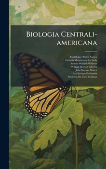 Hardcover Biologia Centrali-americana Book