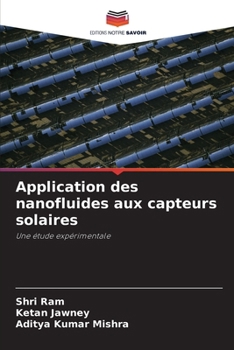 Paperback Application des nanofluides aux capteurs solaires [French] Book