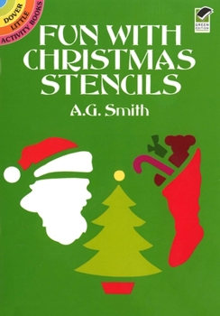 Paperback Fun with Christmas Stencils Book