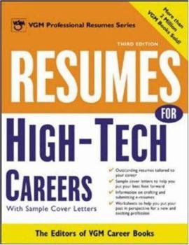 Paperback Resumes for High Tech Careers Book