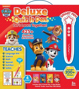 Misc. Nickelodeon Paw Patrol: Deluxe Quiz It Pen Let's Learn Together Sound Book Set: Let's Learn Together! [With Battery] Book