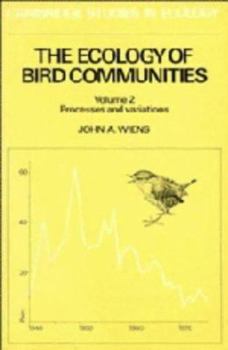 The Ecology of Bird Communities - Book  of the Cambridge Studies in Ecology