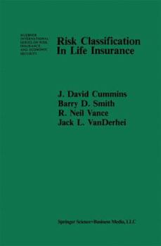 Hardcover Risk Classification in Life Insurance Book
