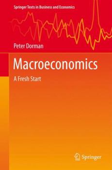 Hardcover Macroeconomics: A Fresh Start Book