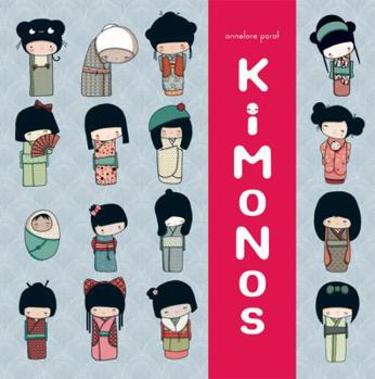 Kokeshi Kimono Book - Book  of the Kokeshi