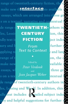 Paperback Twentieth-Century Fiction (Interface) Book