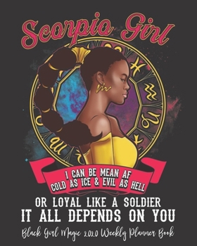 Black Girl Magic 2020 Weekly Planner Book: Vintage Black Girl Magic Afro Woman Retro Queen Old School | 2020 Calendar | Goals | Gratitude | African ... | Contacts | Black Queen | Melanin | Gift